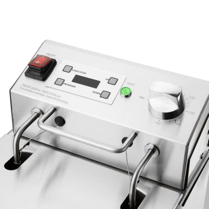 Single Electric Fryer with Timer | Buffalo | 8L Tank | 2.9kW Element 4