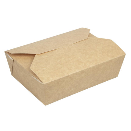 Recyclable Kraft Microwave-Safe Food Containers 1950ml | Colpac