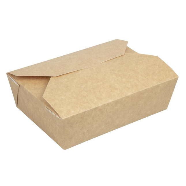 Recyclable Kraft Microwave-Safe Food Containers 1950ml | Colpac