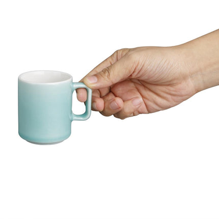 Mint Green Fondant Cups 85ml | Olympia (6 Pieces) 3