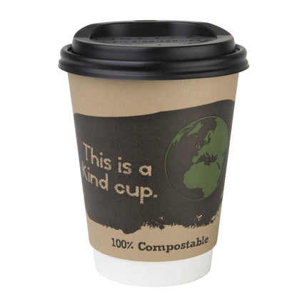 Compostable Double Wall Coffee Cups | Fiesta | 35.5cl 9
