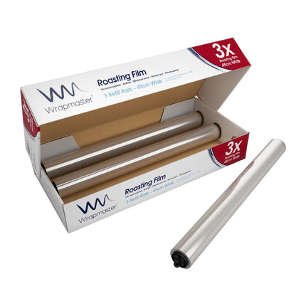 Wrapmaster Grill Foil Refill Rolls | 3-Pack | 50 Meters Each 3