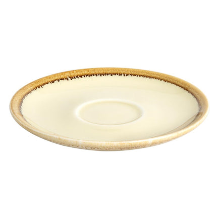 Cappuccino Saucers 16cm Sandstone | Olympia Kiln Collection | 6 Pieces 2
