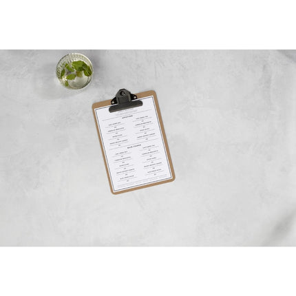 Wooden Clipboard A5 Portrait 148 x 210 mm | Europel 7