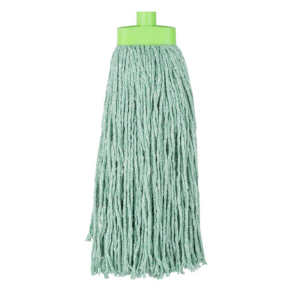 Absorbent Polyester Mop Head Green | Jantex Kentucky | 450g