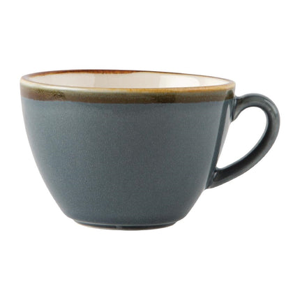 Cappuccino Cups Blue 34cl | Olympia Kiln Collection | 6 Pieces 3