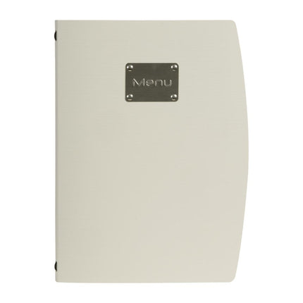 Rio Silver A4 Menu Cover | Securit