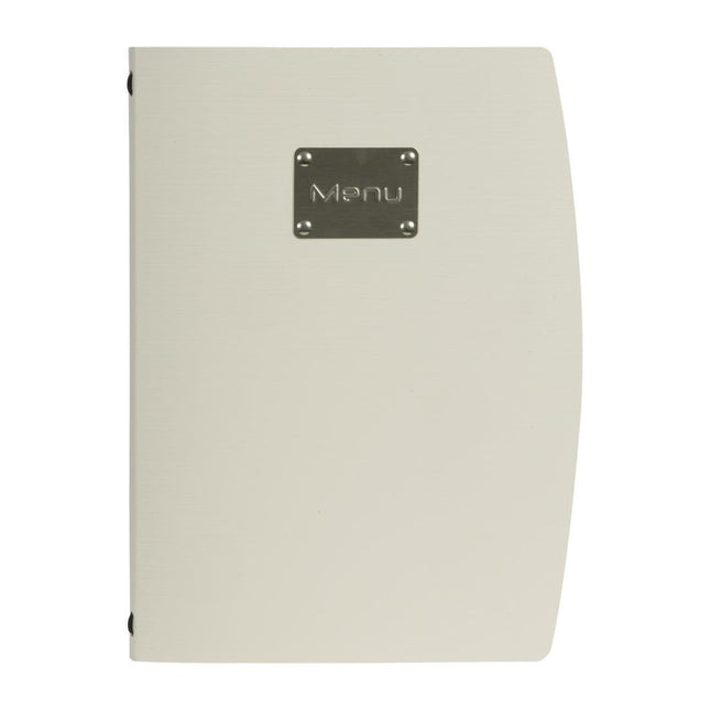 Rio Silver A4 Menu Cover | Securit