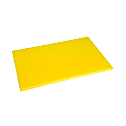 HDPE Cutting Board Yellow 450x300x12mm | Hygiplas