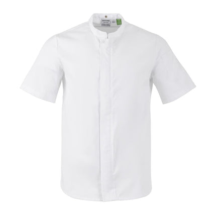 Short Sleeve White Chef Jacket Mesh | Southside Harlem | UK S