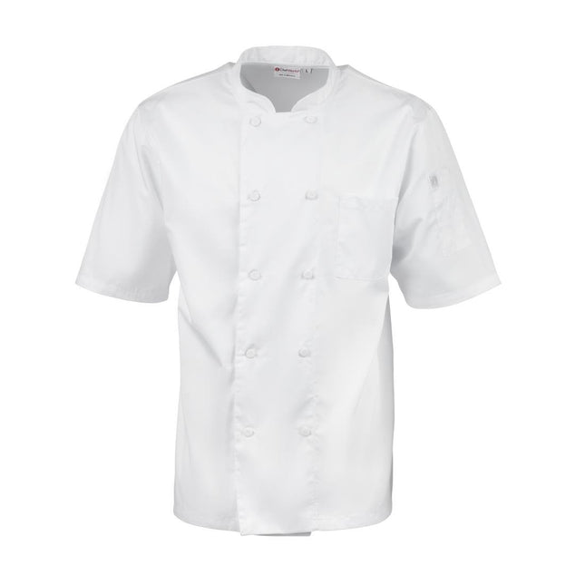 Montreal Cool Vent Unisex Chef Jacket with Superior Ventilation | Chef Works | White S