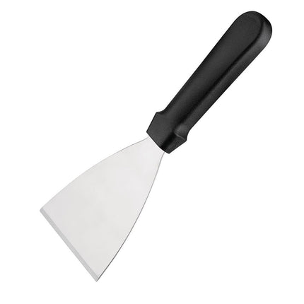 13cm Stainless Steel Grill Scraper with Plastic Handle | Jantex
