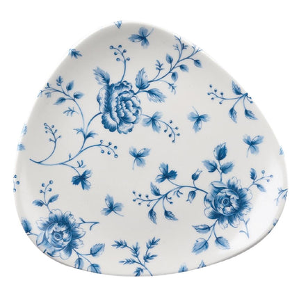 Rose Chintz Prague Lotus Triangular Plate 19.7cm (12 pcs) | Churchill