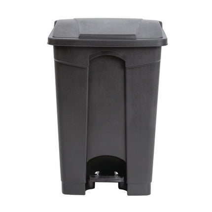 Hands-Free Pedal Bin 45L Black | Jantex