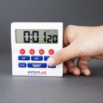 Digital Large Display Timer with 4 Settings | Hygiplas 2