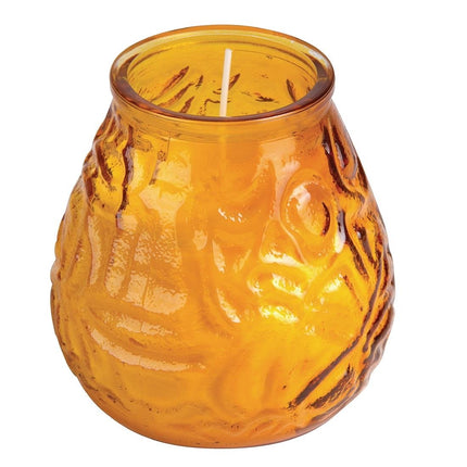 Amber Lowboy Wax-Filled Candles | Bolsius | Pack of 12