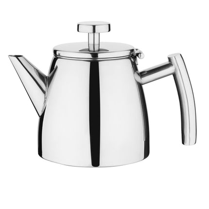 Insulated Conical Tea Pot with Filter | Olympia | Stainless Steel | 350ml
