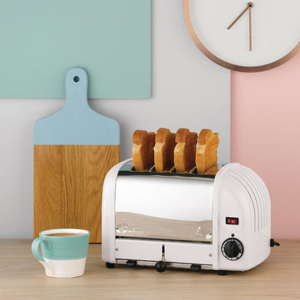 4-Slot Vario Toaster in White | Dualit 4