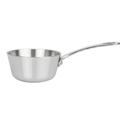 Mini Stainless Steel Induction Saute Pan 8cm | Vogue Triwall 3