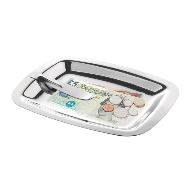Stainless Steel Bill Tray 15cm | Olympia 2