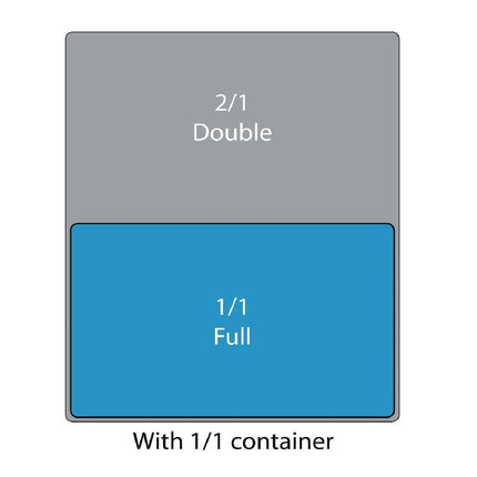 Airtight Stainless Steel Lid GN 1/1 | Vogue 3