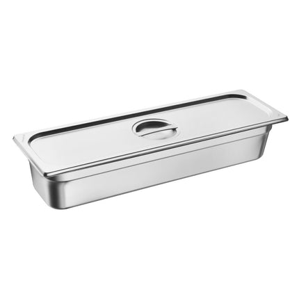 Stainless Steel Gastronorm Lid | Vogue | GN 2/4 4