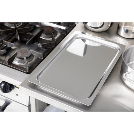 Heavy-Duty Stainless Steel GN 1/1 Roasting Pan 20mm Deep | Matfer Bourgeat 7