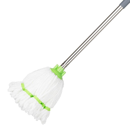 Microfiber Mop Head Green Stripe 150g | Jantex 5