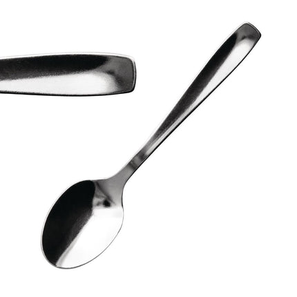 Hotel Coffee Spoon Set | Comas | 12 Pieces | Polished 18/0 Stainless Steel