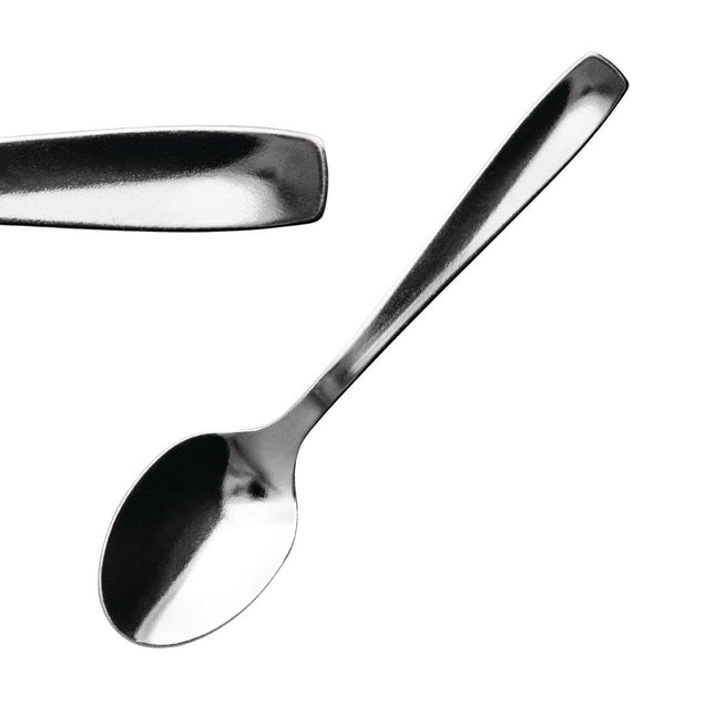 Hotel Coffee Spoon Set | Comas | 12 Pieces | Polished 18/0 Stainless Steel