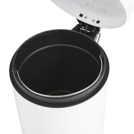 White Pedal Bin 5L | Bolero 3