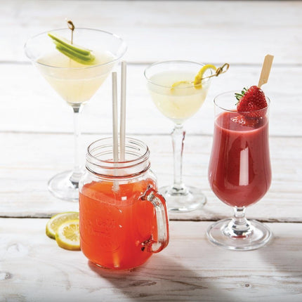 Mason Jar Drinking Glasses 450ml | Olympia | Set of 12 7