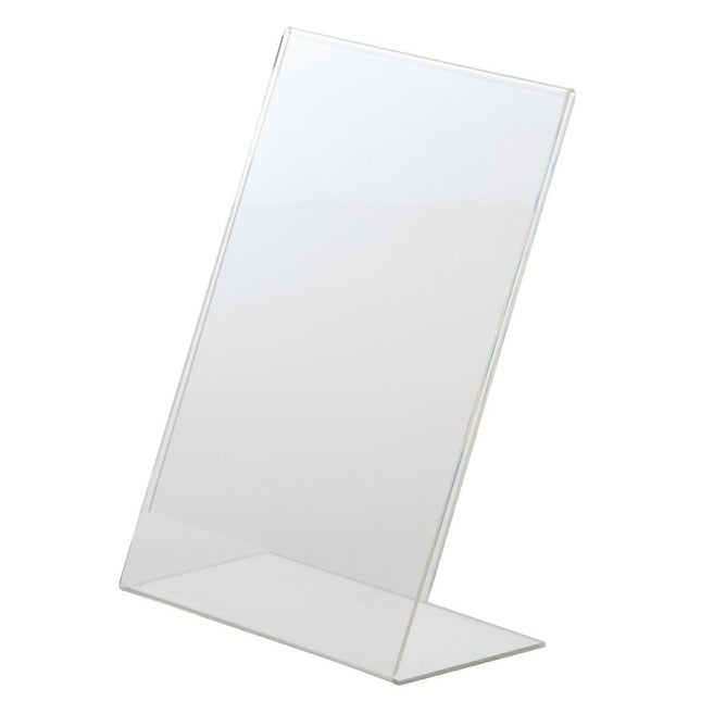 Acrylic Slanted Menu Holder A5 | Olympia