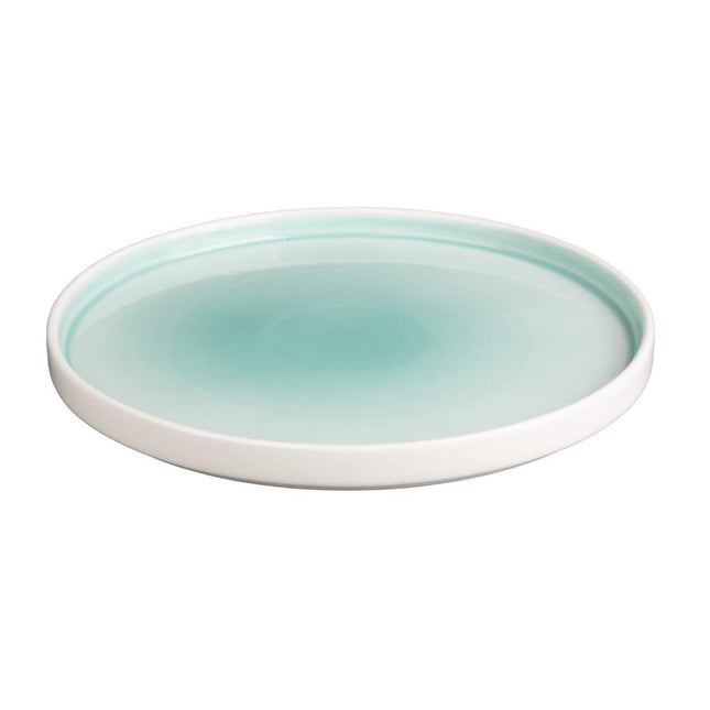 Fondant Dinner Plate Mint Green 270mm | Olympia
