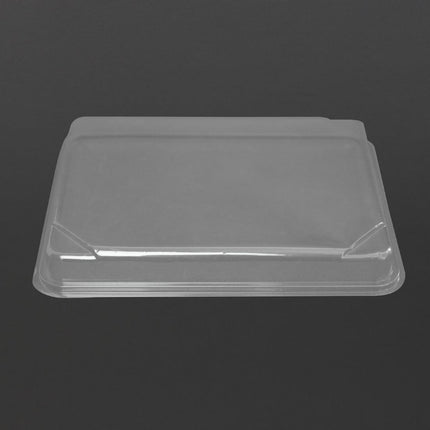 Recyclable Bento Box Lids 263 x 201 mm | Faerch | 90 Pieces | rPET Material 4