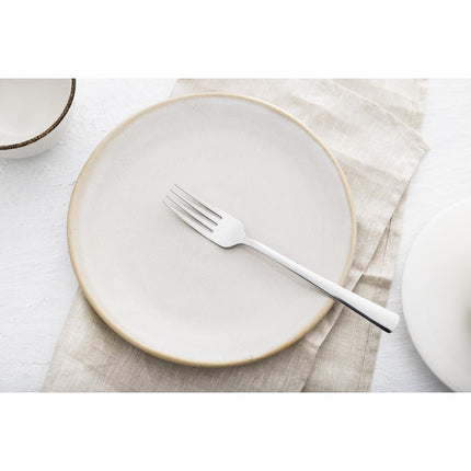 Olympia Clifton Polished 18/0 Stainless Steel Dessert Forks | Pack of 12 5