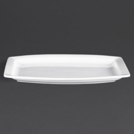 Rectangular Serving Platter 32cm | Olympia Whiteware | Set of 6 2