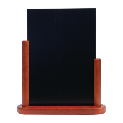 Mahogany Table Chalkboard Sign | Securit | 32x27cm