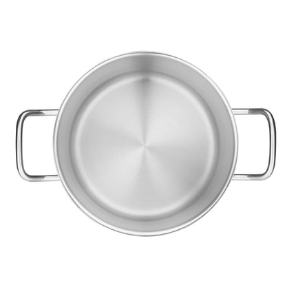 Stainless Steel Induction Soup Pot 24cm 10.5L | Vogue 5
