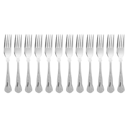 Table Fork 18/0 Stainless Steel Polished | Olympia Kings | 207mm 4