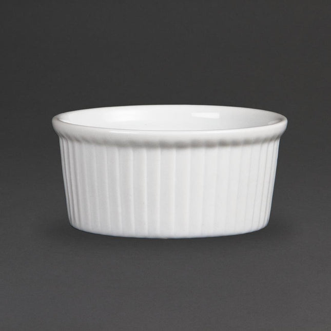 White Porcelain Ramekins | Olympia Whiteware | 8.5 cm