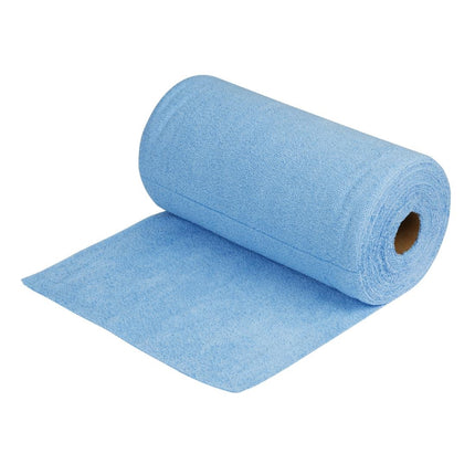 Blue Microfiber Cleaning Cloths 300x300mm | Nisbets Essentials | Roll of 50 Sheets 2