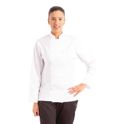 Unisex Chef Jacket with Cool Vent Technology | Chef Works Calgary | M | White 2