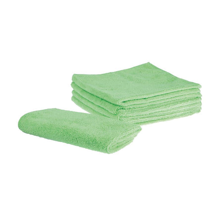 Microfiber Cleaning Cloths 40x40cm | Jantex | Green 2