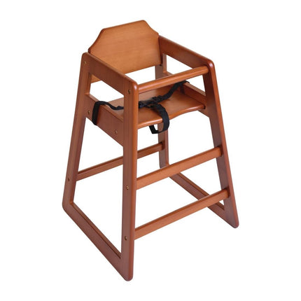 Wooden Children's Chair Dark Brown | Bolero