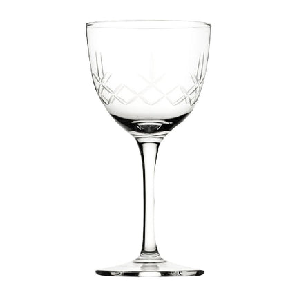 Vintage Nick and Nora Glasses 170ml | Utopia Raffles | Crystal Collection