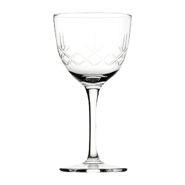 Vintage Nick and Nora Glasses 170ml | Utopia Raffles | Crystal Collection