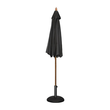 Round Black Parasol 2.5 Meter | Bolero 2