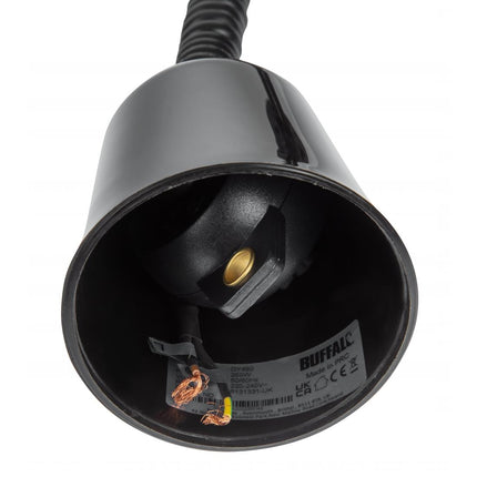 Retractable Dome Heat Lamp with Copper Finish | Buffalo 5