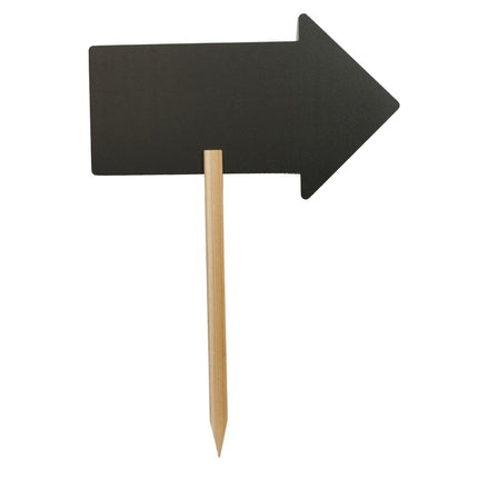 Securit Chalkboard Arrow Sign with Chalk Marker